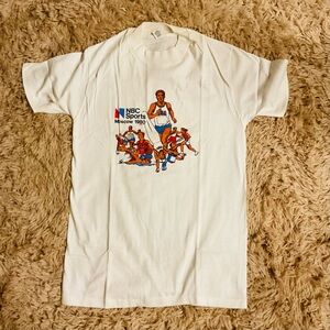NBC SPORTS 1980 MOSCOW HANES T-SHIRT SIZE  38-40